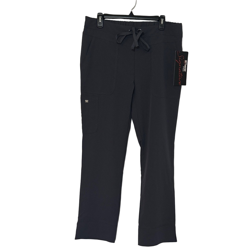 NWT Grey’s Anatomy by Barco Graphite Cargo Scrub Pants Women’s M Low Rise